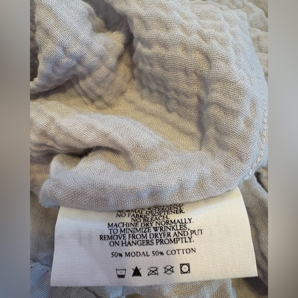 Cozy Earth Boardwalk Breeze Maxi Dress size XL in Glacier Blue Gray - Picture 10 of 10